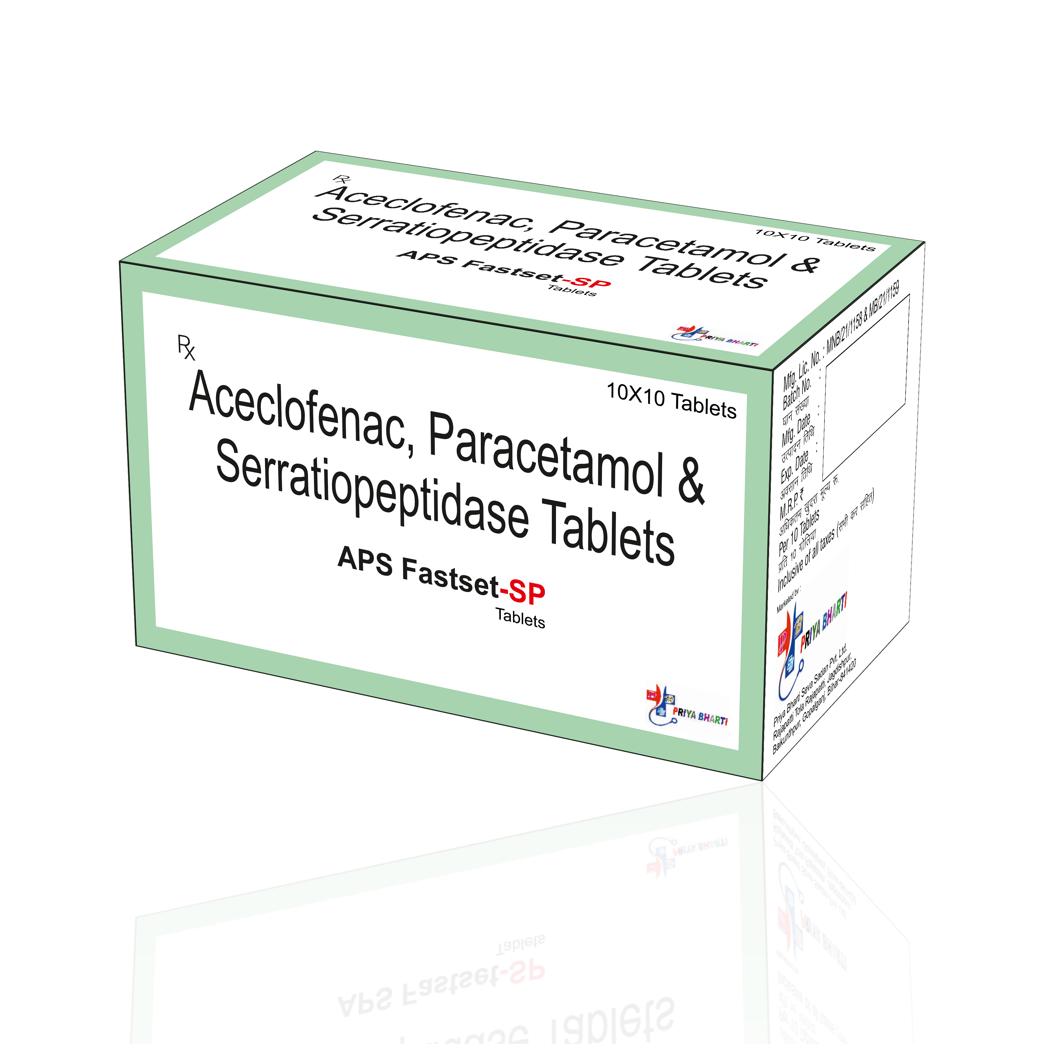 APS Fastset-SP Tablets